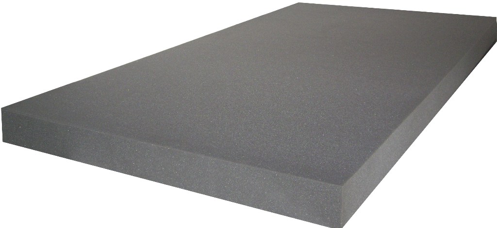 PU-Schaumstoff RG25/SH4,5 schwarz PU-Schaumstoff RG25/SH4,5 schwarz